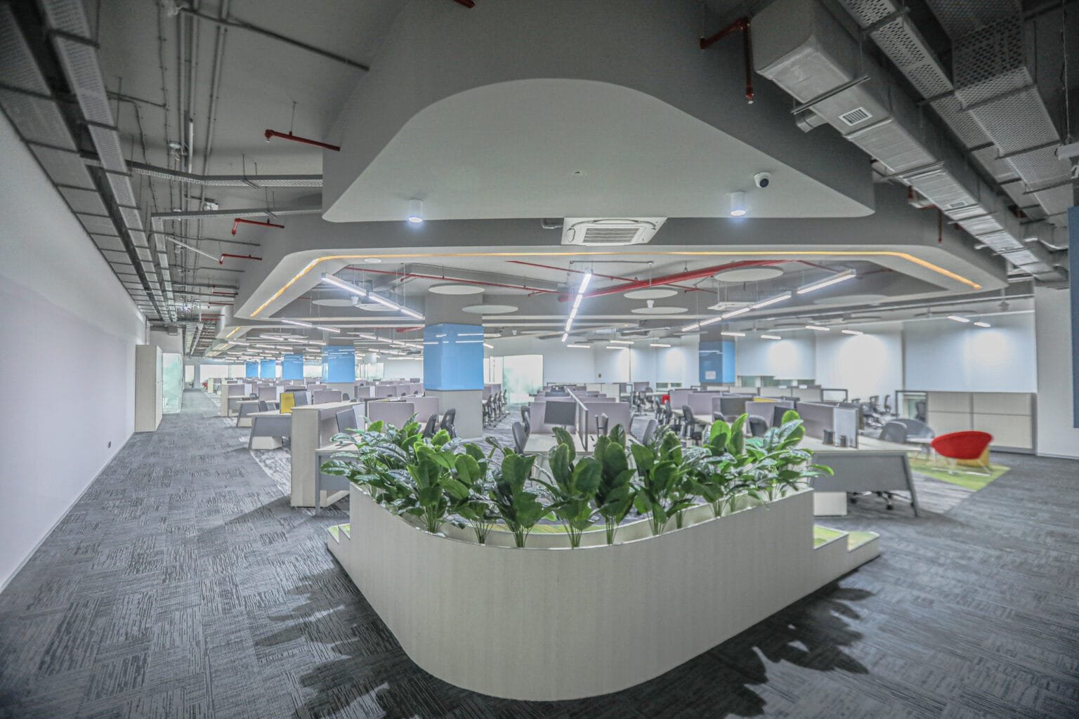 Architect Narayan & Associates have designed a modern workstation for a ...