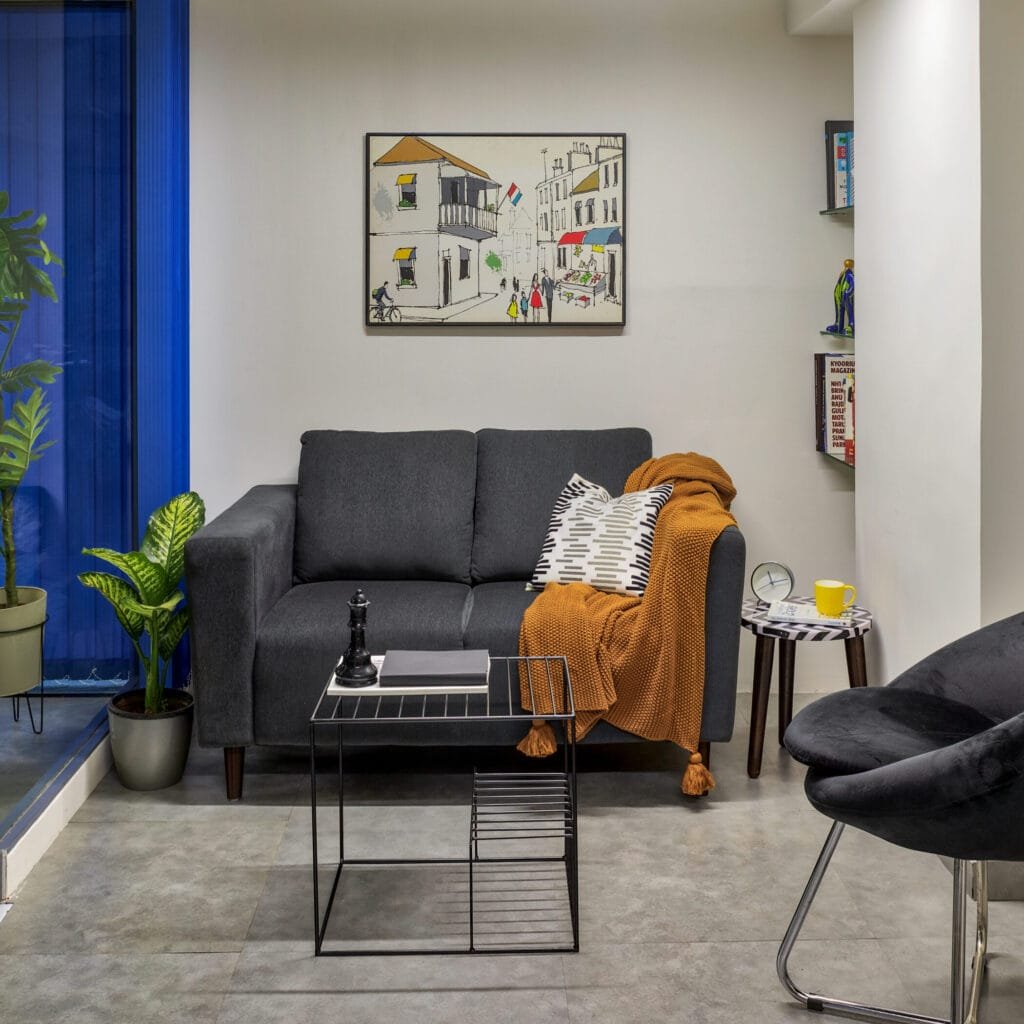Designed by House of Hues, this modular workspace is infused with a ...