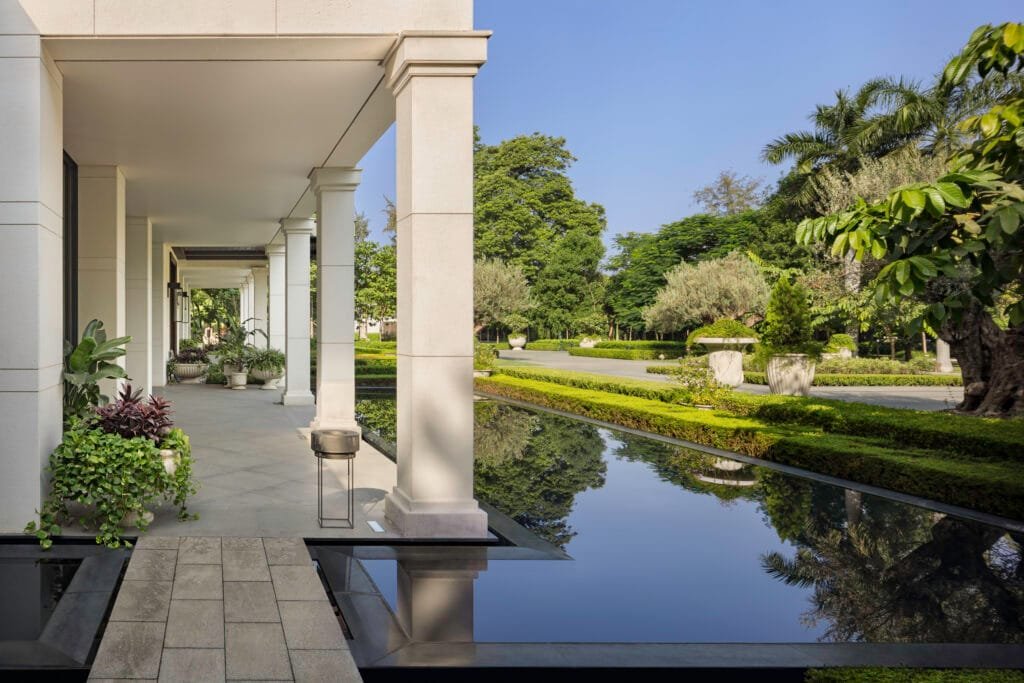Designed by Ar. Zafar Chaudhary, the Garden Estate in New Delhi blends ...