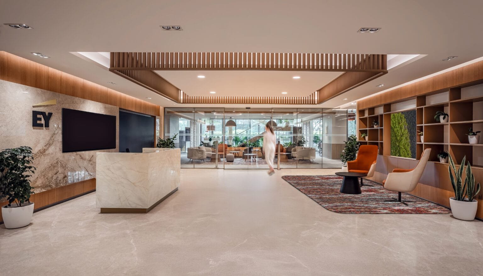 EY’s new Bengaluru office, redefines modern workplace design by merging ...