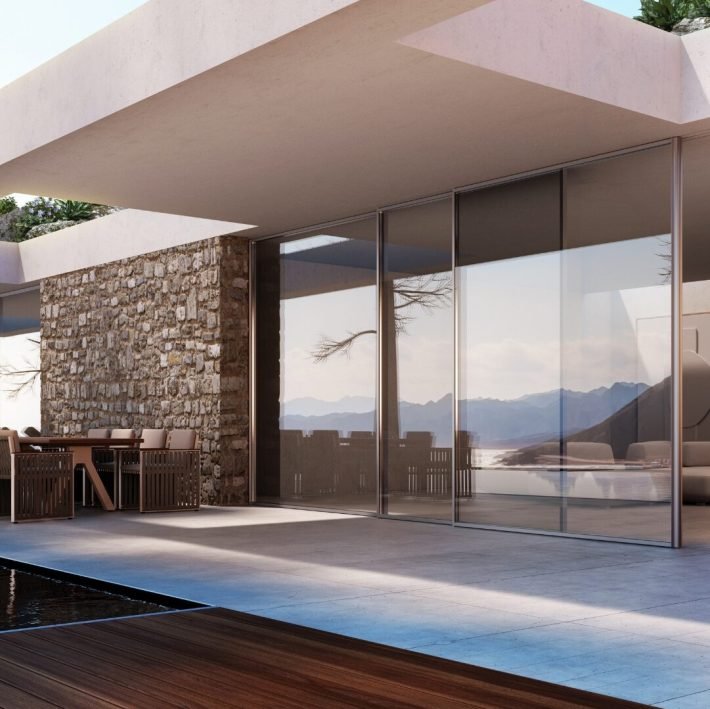 Alumil's thermally insulated sliding system - SUPREME S500 PHOS