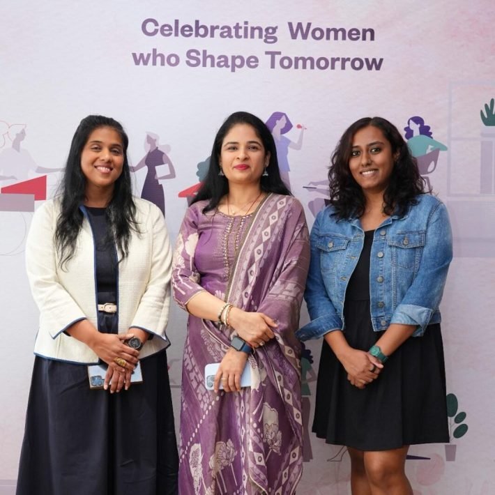 Aruna R, Director at Space Matrix_ Reema Bhandari, Director at M Moser_ Varsha Kempaiah, Director, Spacelab at RC Architecture